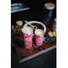 Travel Mug Flowers Rouge 470 ML - Visuel 1